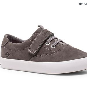 Sperry Spinnaker Washable jr grey kids shoes sneakers New